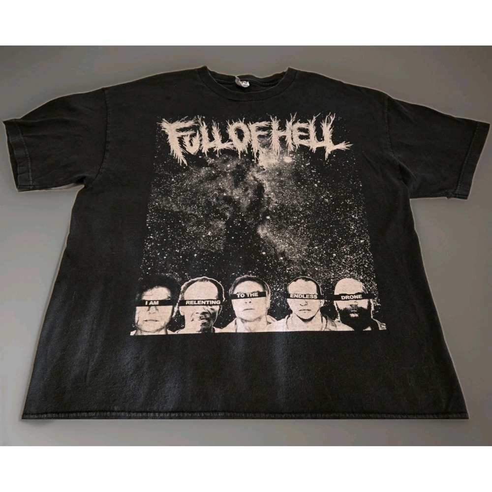 Full of Hell Band T Shirt XL Alstyle Relenting Endless Drone Hardcore